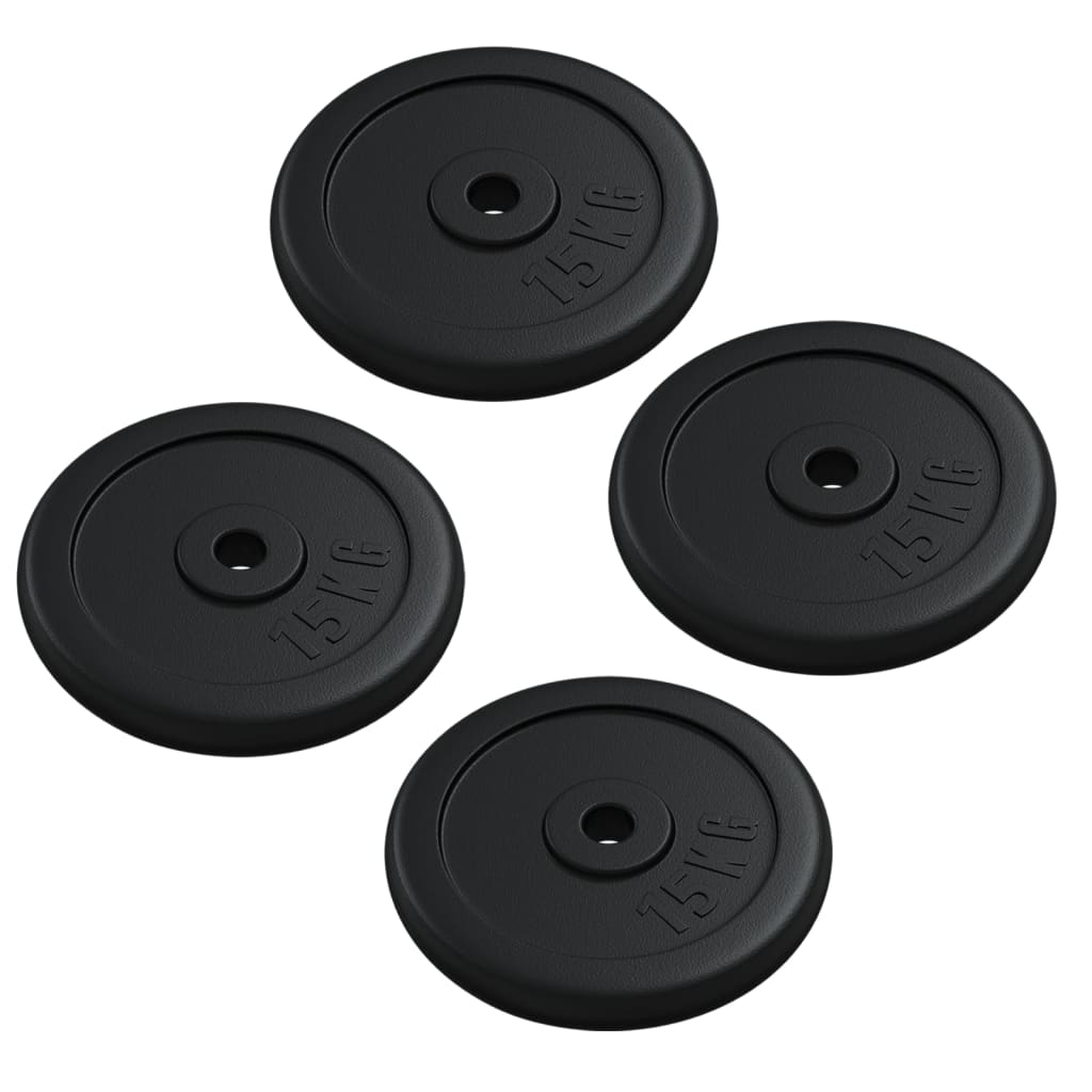 Set Bilanciere e Manubri con Dischi 120 kg in Ghisa