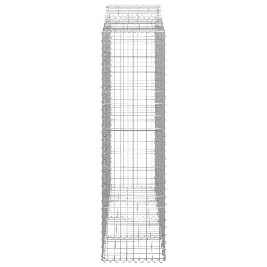 Cesti Gabbioni ad Arco 50 pz 200x50x180/200 cm Ferro Zincato