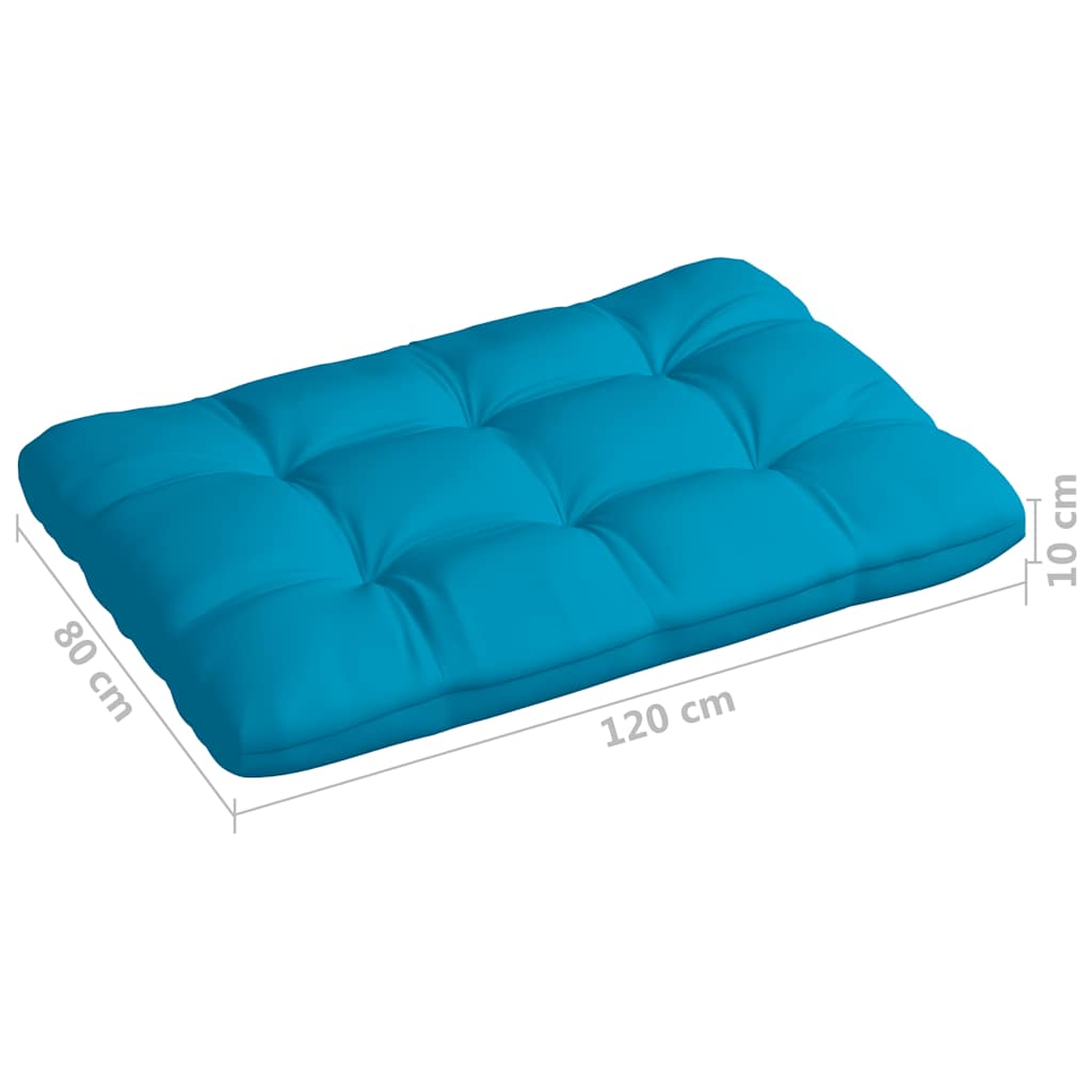 Cuscini per Divano Pallet 7 pz Blu