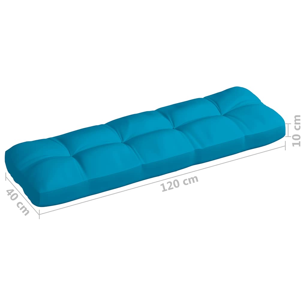 Cuscini per Divano Pallet 7 pz Blu