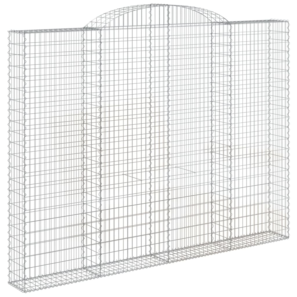 Cesti Gabbioni ad Arco 20 pz 300x30x220/240 cm Ferro Zincato