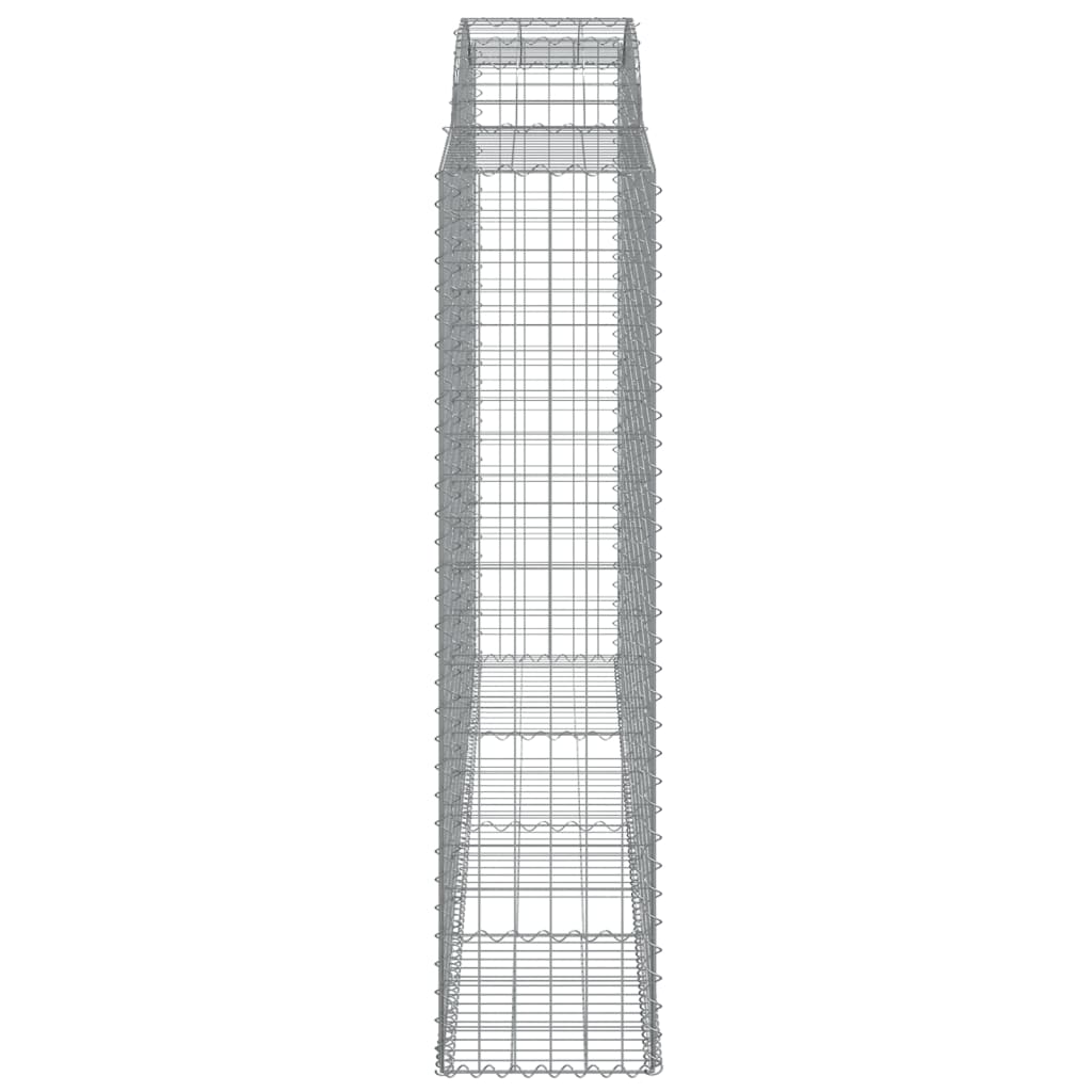 Cesti Gabbioni ad Arco 30 pz 300x50x200/220 cm Ferro Zincato
