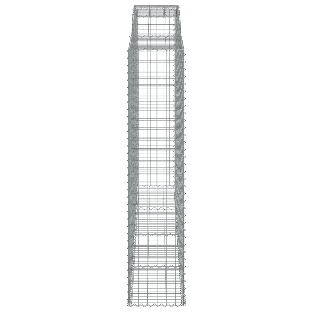 Cesti Gabbioni ad Arco 7 pz 300x50x220/240 cm Ferro Zincato