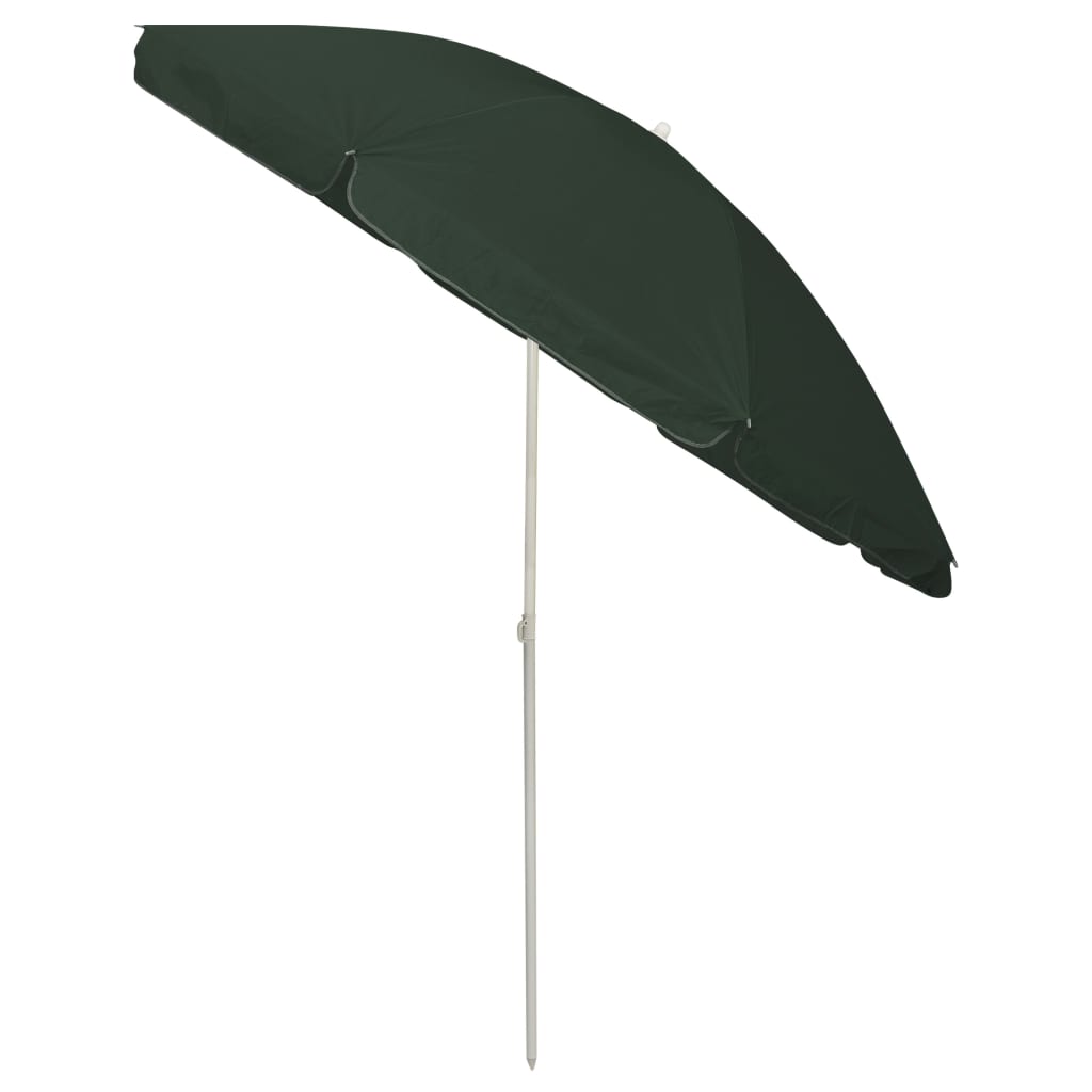Ombrellone da Spiaggia Verde 240 cm