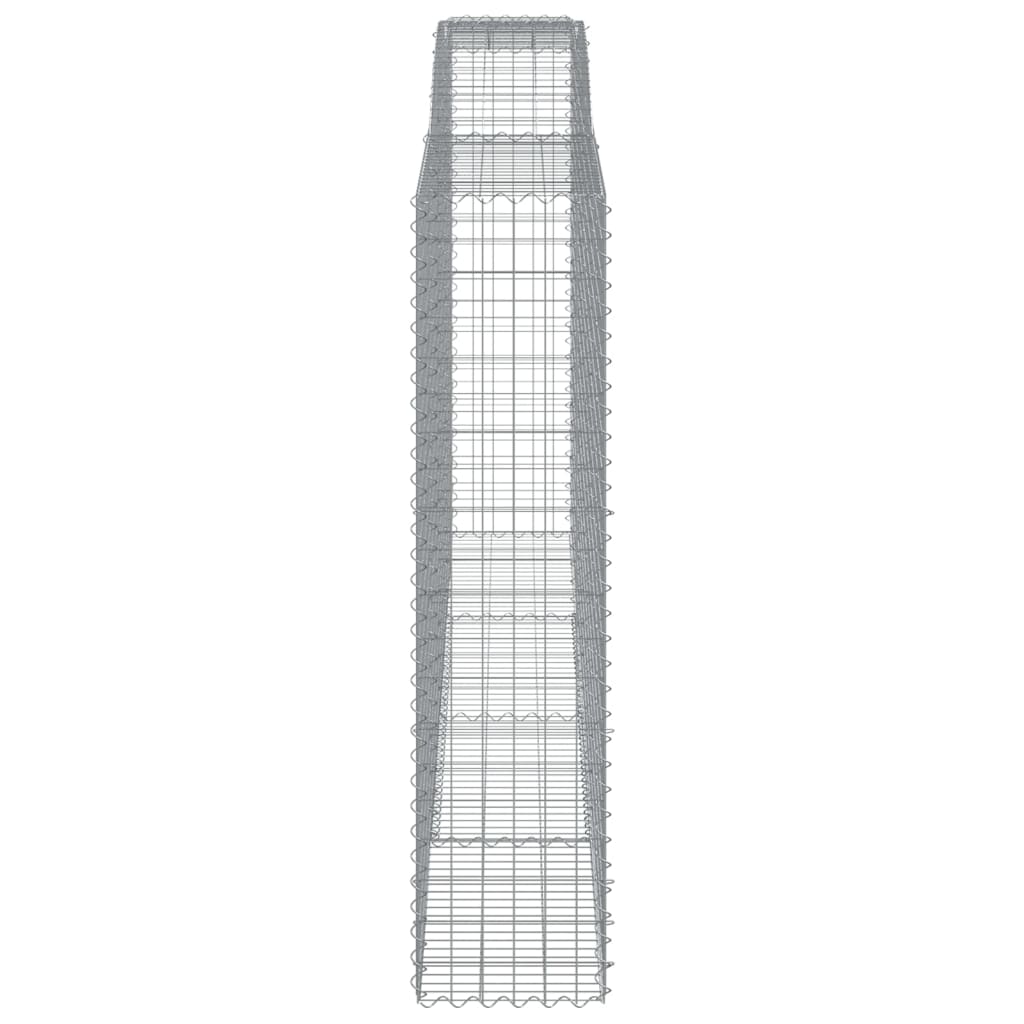 Cesti Gabbioni ad Arco 7 pz 400x50x200/220 cm Ferro Zincato