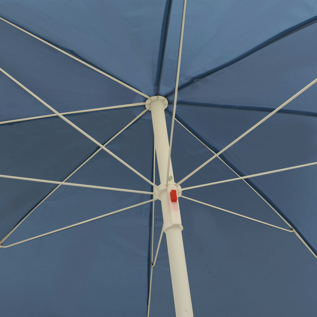 Ombrellone da Spiaggia Blu 300 cm