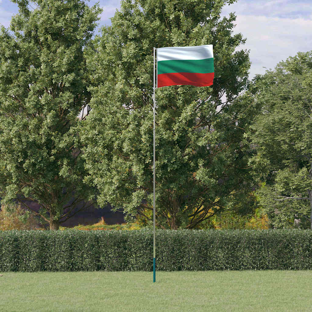Asta e Bandiera Bulgaria 5,5 m Alluminio