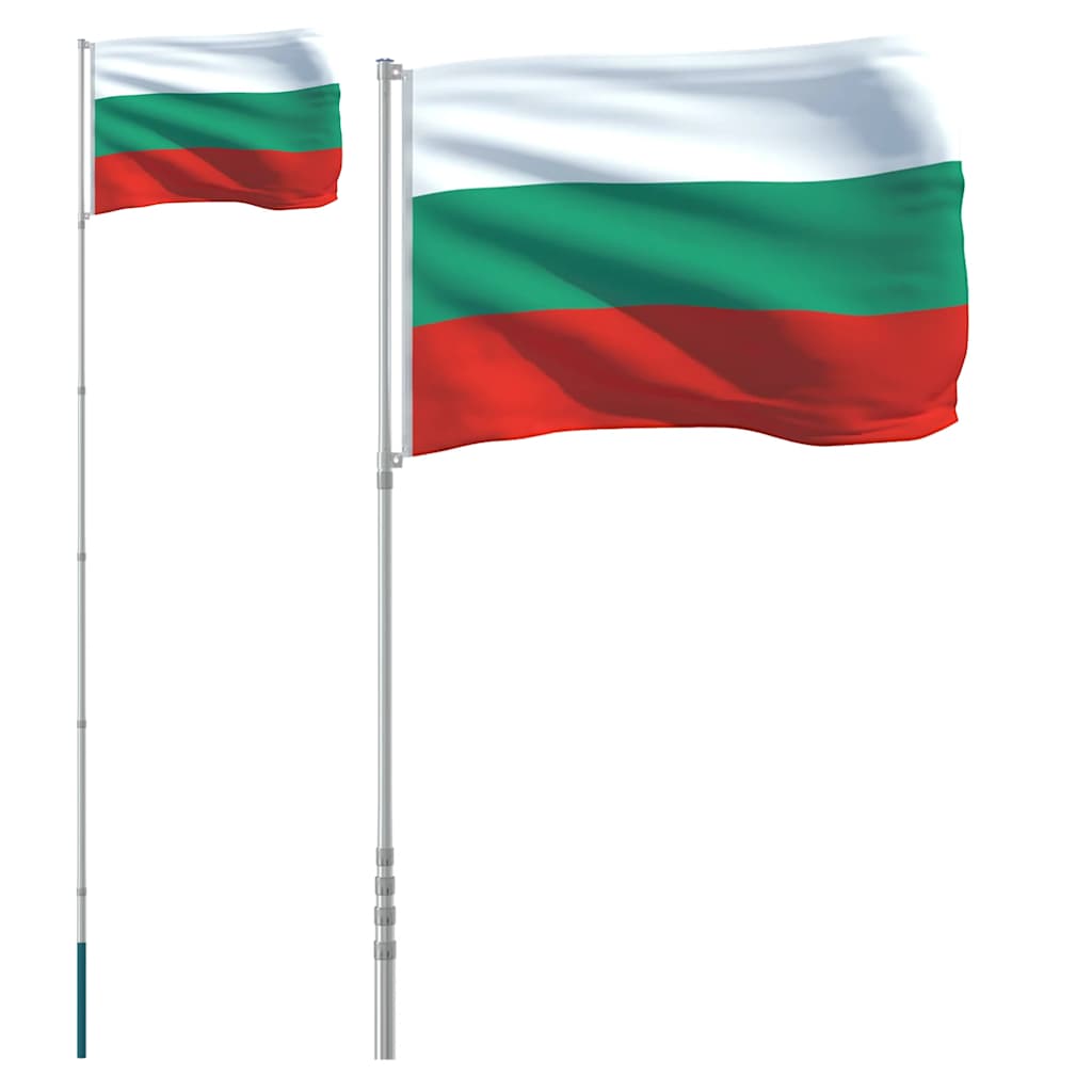 Asta e Bandiera Bulgaria 5,5 m Alluminio
