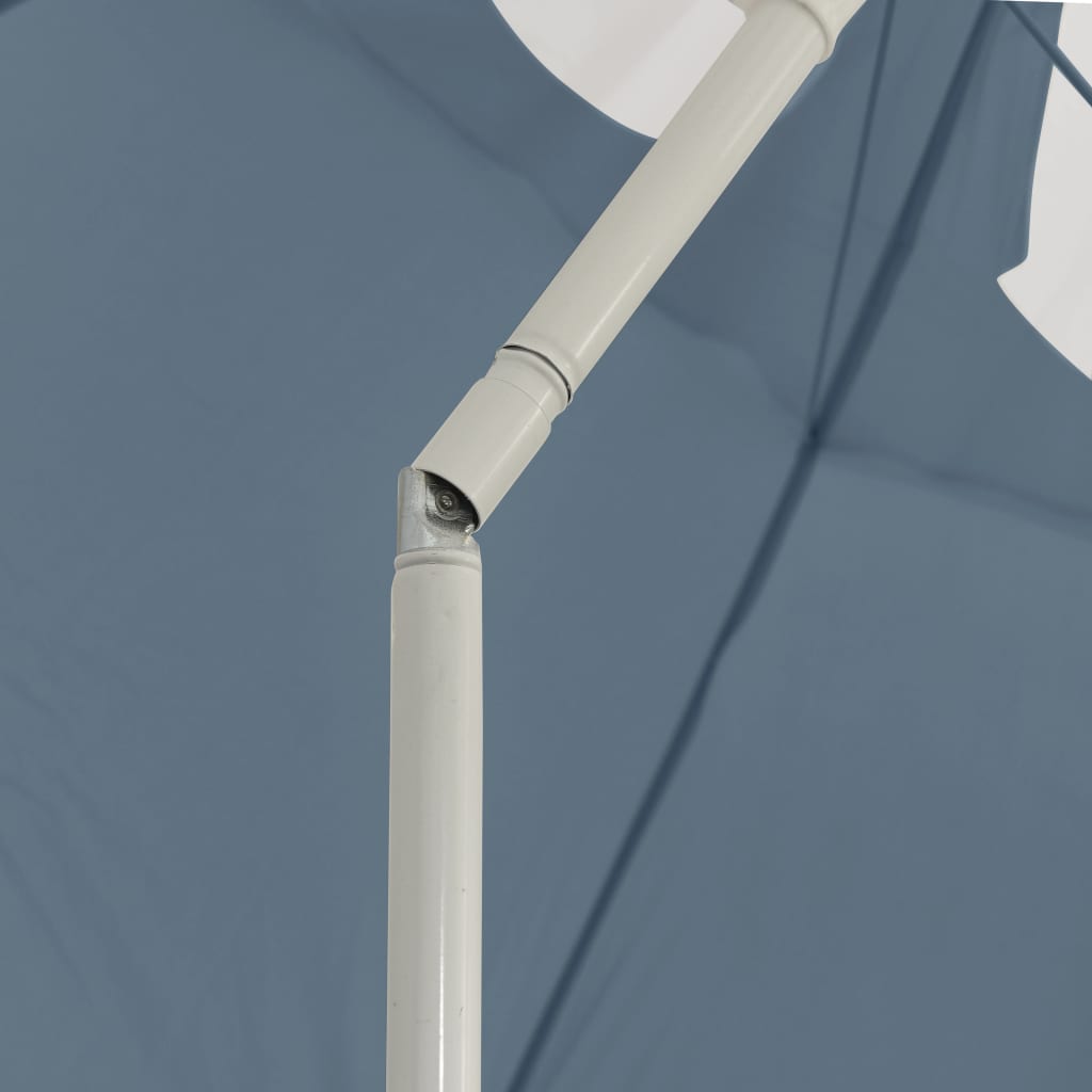 Ombrellone da Spiaggia Blu 300 cm