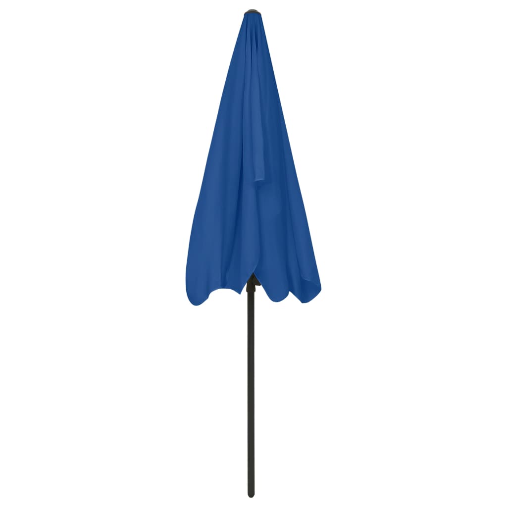 Ombrellone da Spiaggia Azzurro 200x125 cm