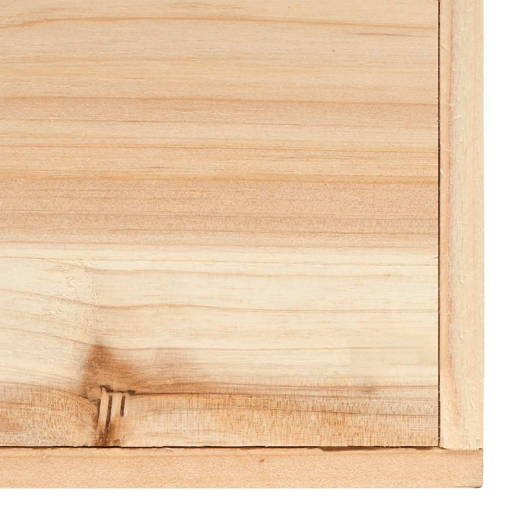 Casetta per Scoiattoli in Legno Massello di Abete 26x25x29 cm