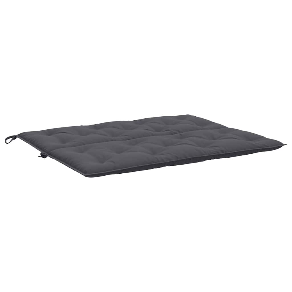 Cuscino per Panca Antracite 120x(50+50)x7cm in Tessuto Oxford