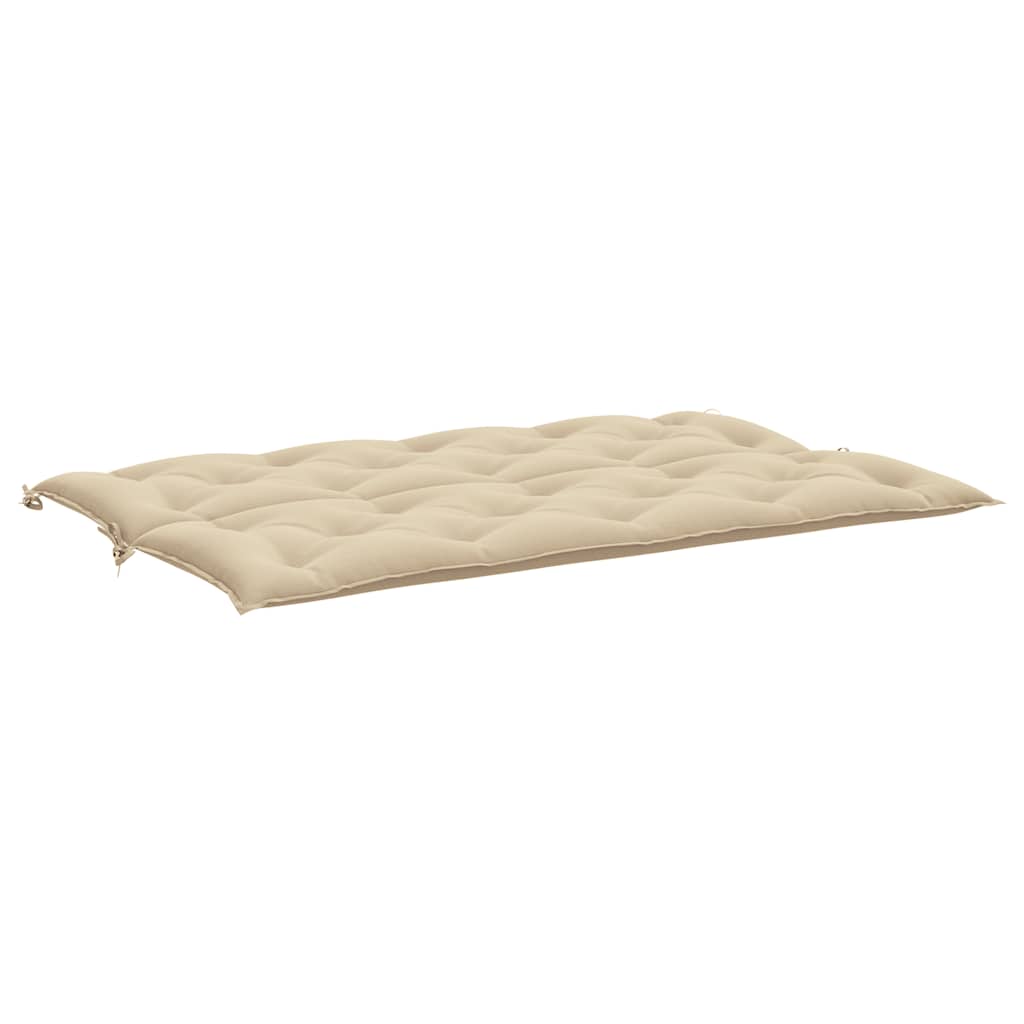 Cuscini Panca da Giardino 2pz Beige 150x50x7 cm Tessuto Oxford