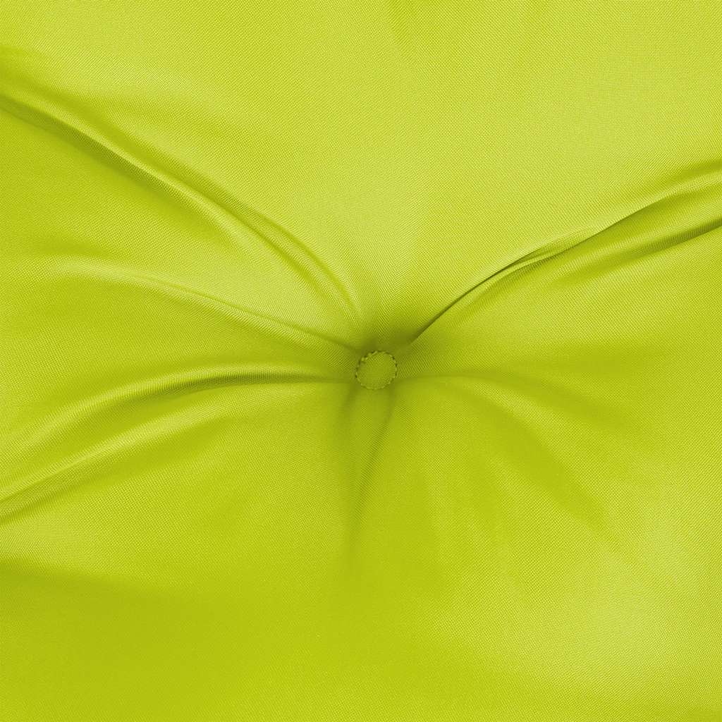 Cuscino per Panca Verde Intenso 150x(50+50)x7cm Tessuto Oxford