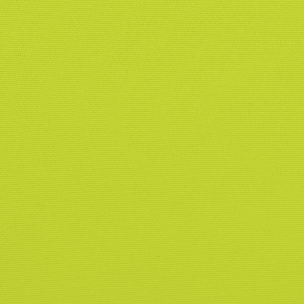 Cuscino per Panca Verde Intenso 150x(50+50)x7cm Tessuto Oxford