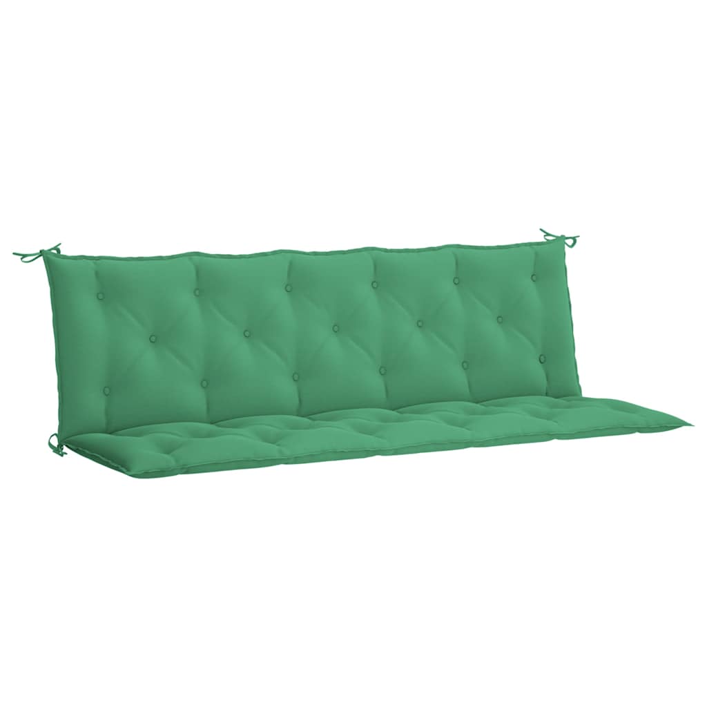 Cuscino per Panca Verde 180x(50+50)x7 cm in Tessuto Oxford
