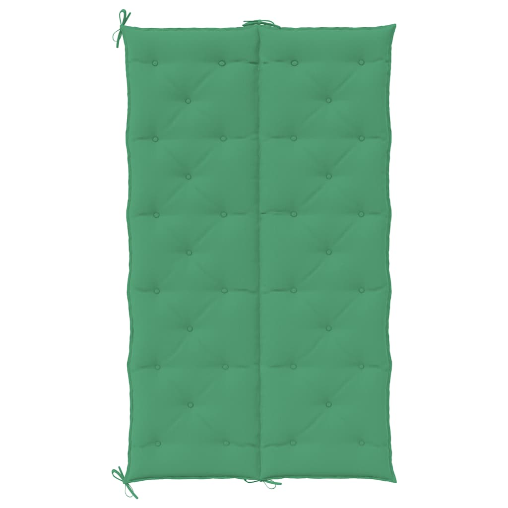 Cuscino per Panca Verde 180x(50+50)x7 cm in Tessuto Oxford