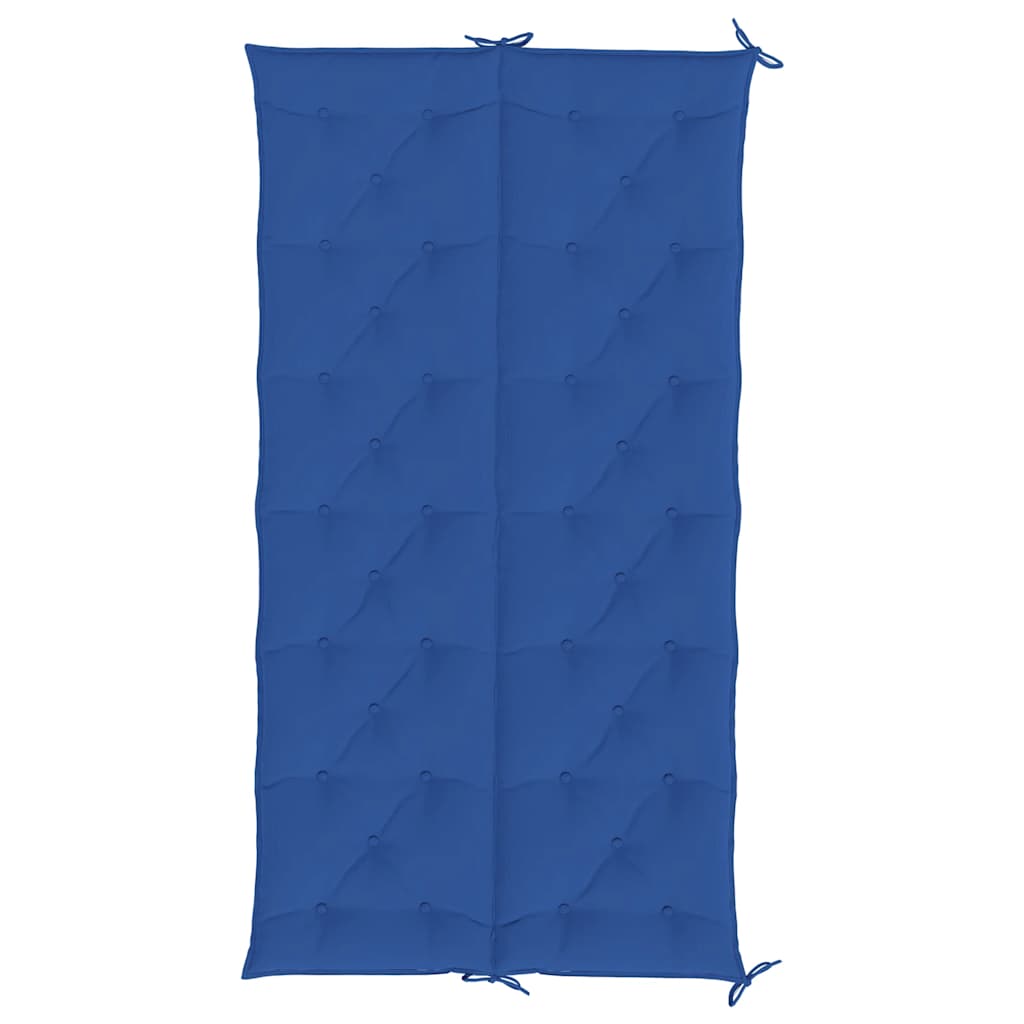 Cuscino per Panca Blu 200x(50+50)x7 cm in Tessuto Oxford
