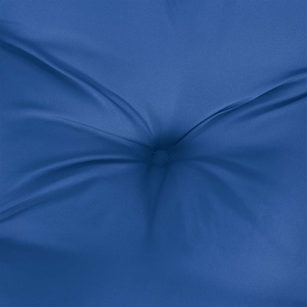 Cuscino per Panca Blu 200x(50+50)x7 cm in Tessuto Oxford