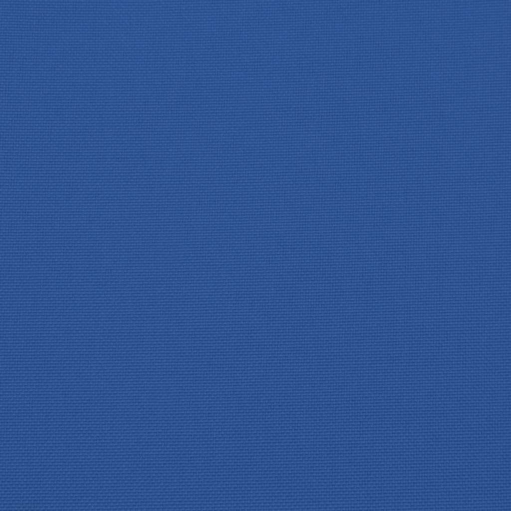 Cuscino per Panca Blu 200x(50+50)x7 cm in Tessuto Oxford