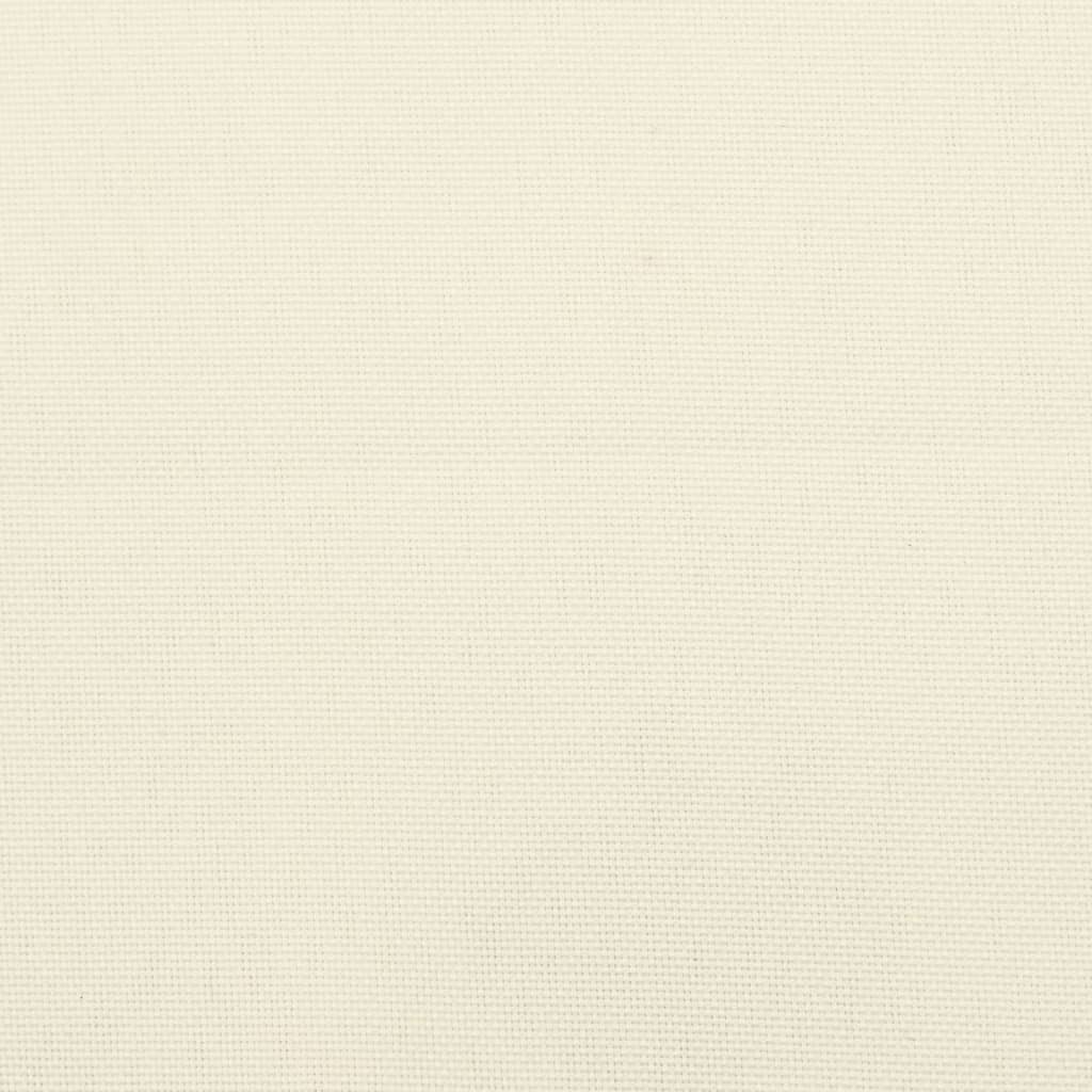 Cuscino per Pallet Crema 60x60x6 cm in Tessuto