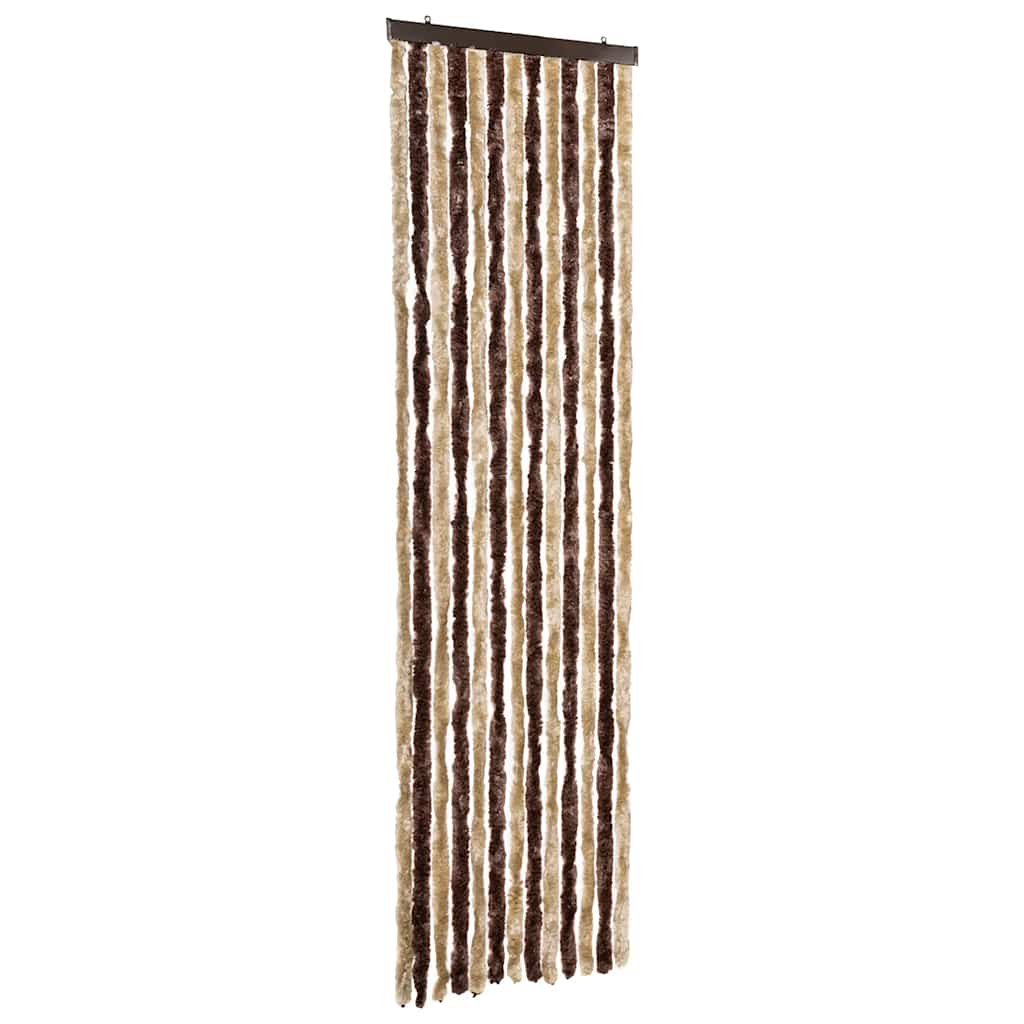 Zanzariera Beige e Marrone Chiaro 56x200cm Ciniglia
