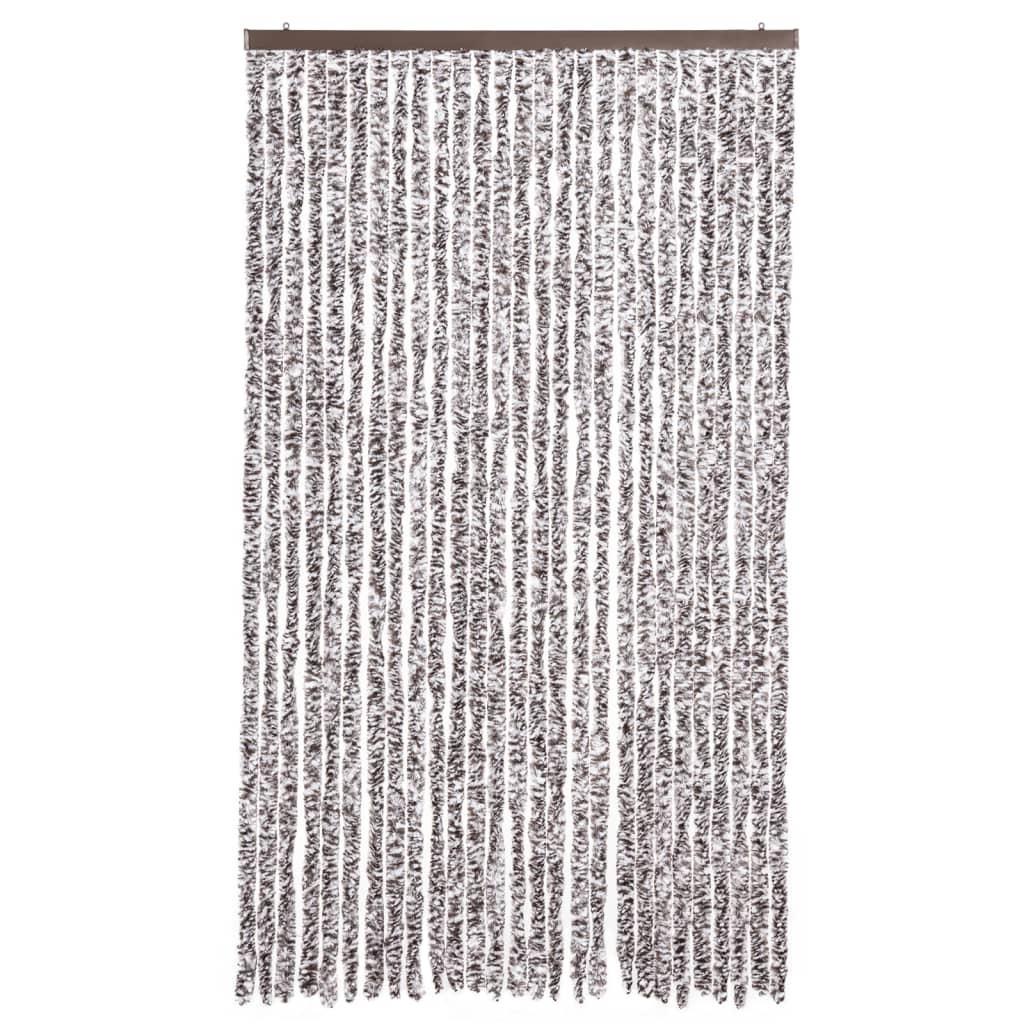 Zanzariera Marrone e Beige 118x220 cm Ciniglia