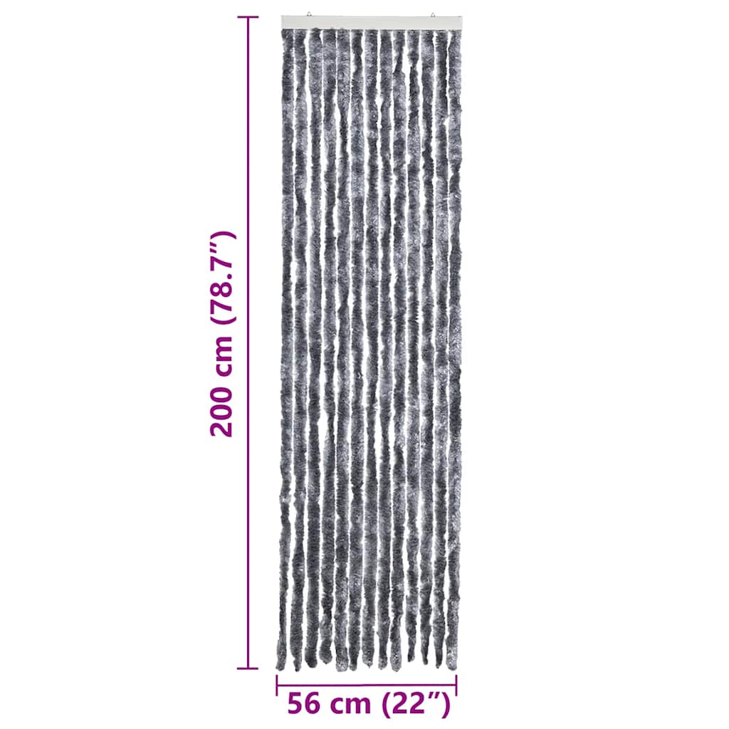Zanzariera Argento 56x200 cm Ciniglia