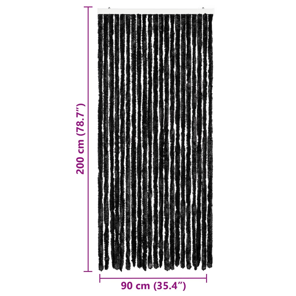 Zanzariera Antracite 90x200 cm Ciniglia