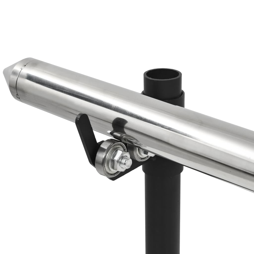 Set Griglia e Vassoio Barbecue Automatico in Acciaio Inox