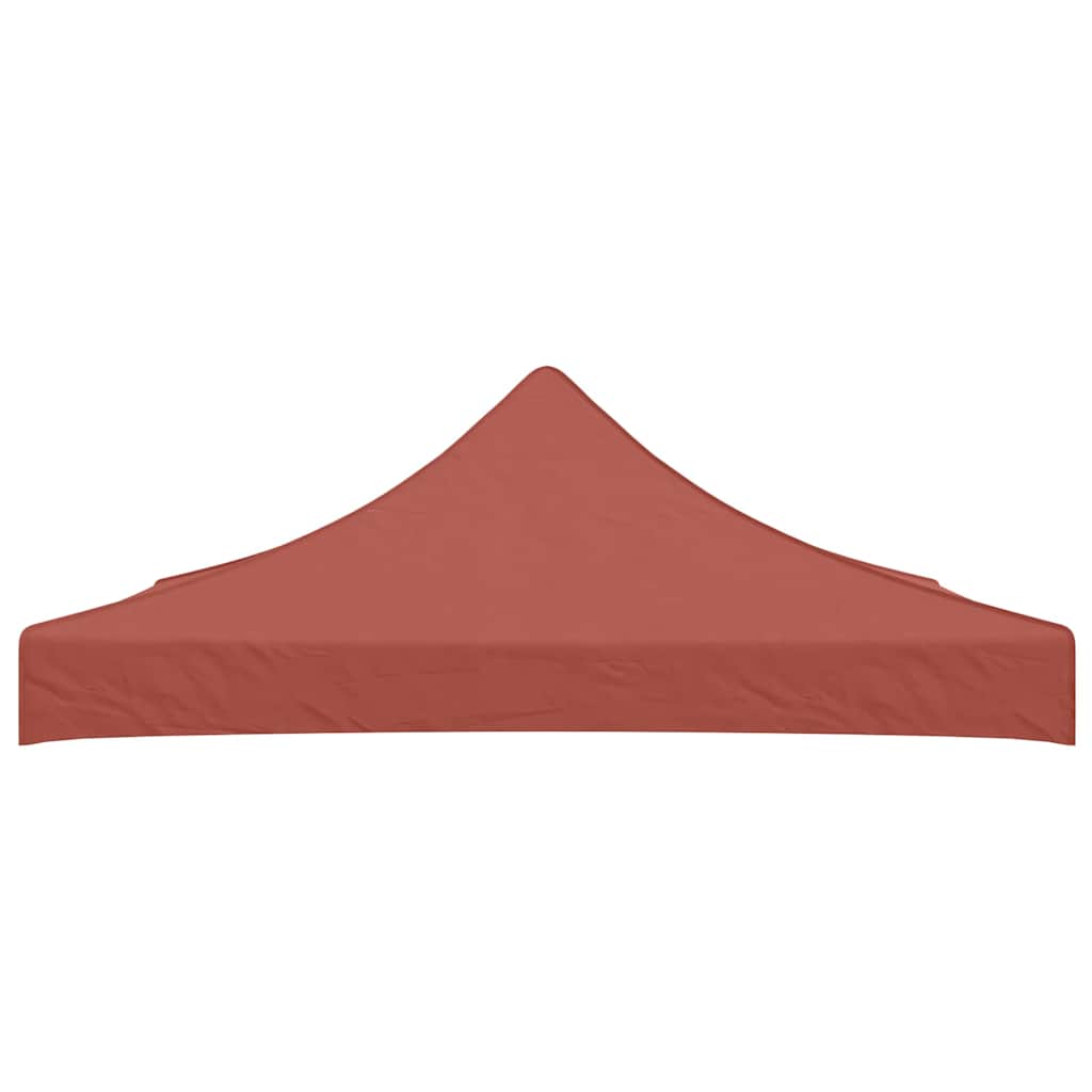 Tetto per Tendone per Feste 3x3 m Terracotta 270 g/m²