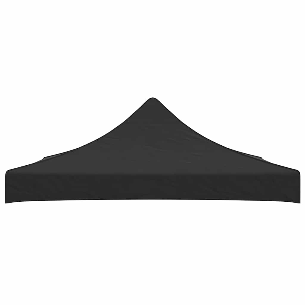 Tetto per Tendone per Feste 3x3 m Nero 270 g/m²