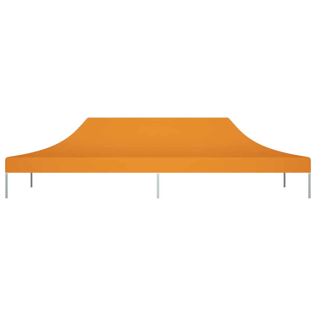 Tetto per Tendone per Feste 6x3 m Arancione 270 g/m²