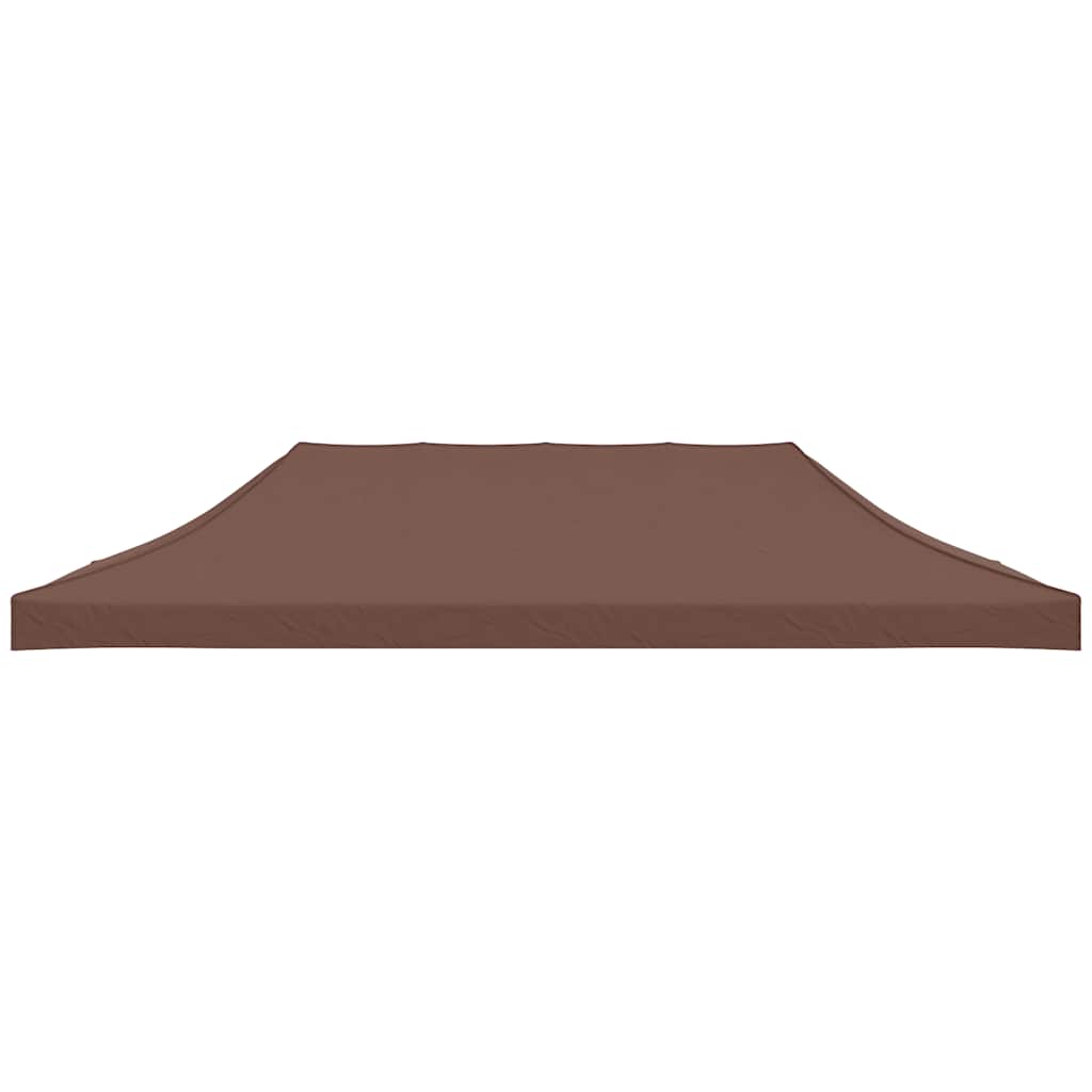 Tetto per Tendone per Feste 6x3 m Marrone 270 g/m²