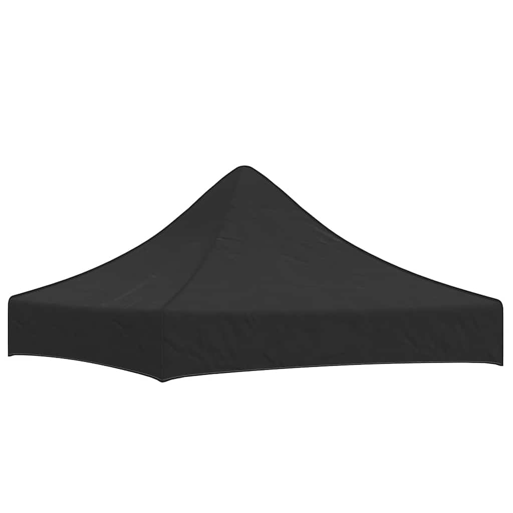 Tetto per Tendone per Feste 2x2 m Nero 270 g/m²