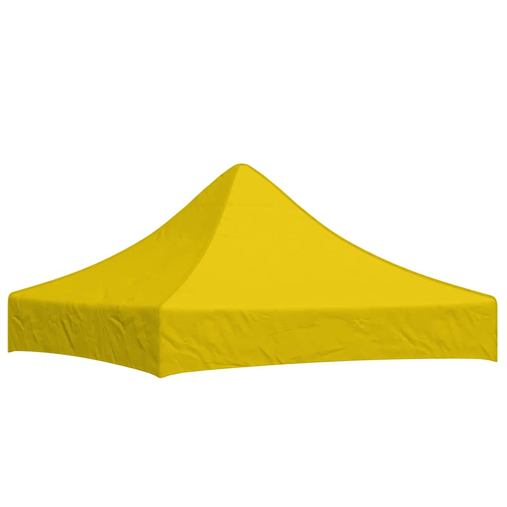 Tetto per Tendone per Feste 2x2 m Giallo 270 g/m²