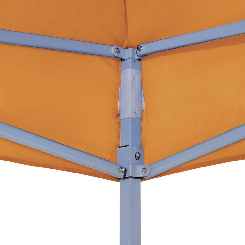 Tetto per Tendone per Feste 4x3 m Arancione 270 g/m²
