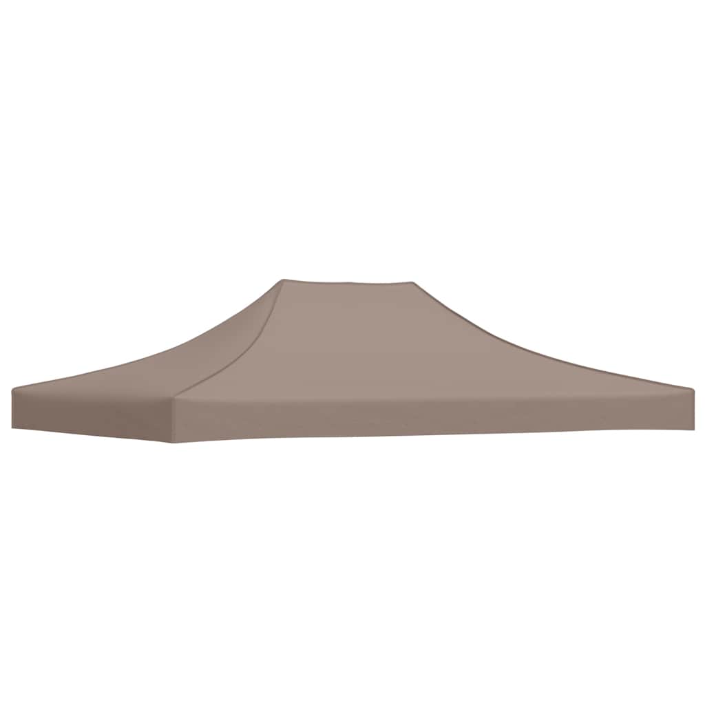 Tetto per Tendone per Feste 4x3 m Grigio Talpa 270 g/m²
