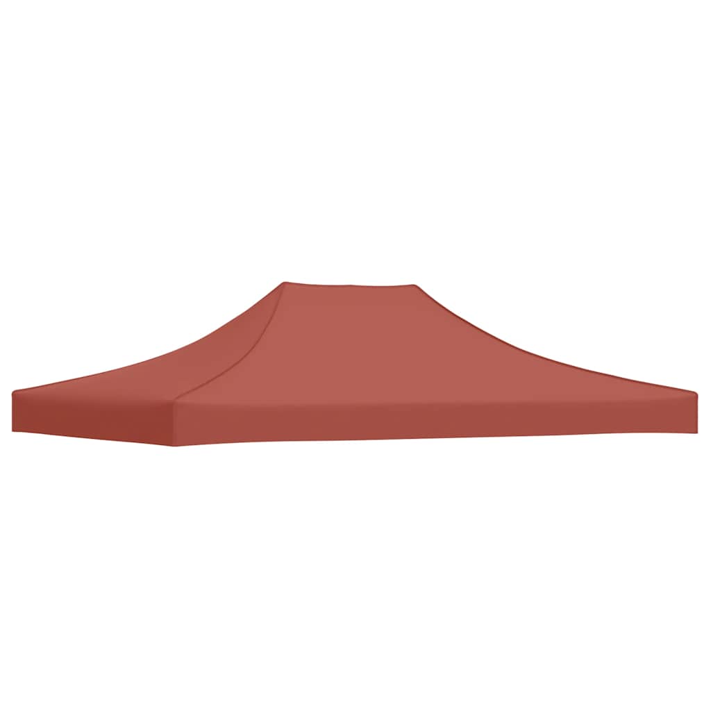 Tetto per Tendone per Feste 4x3 m Terracotta 270 g/m²