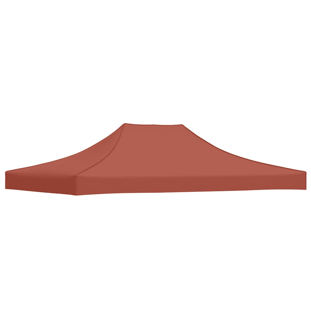 Tetto per Tendone per Feste 4x3 m Terracotta 270 g/m²
