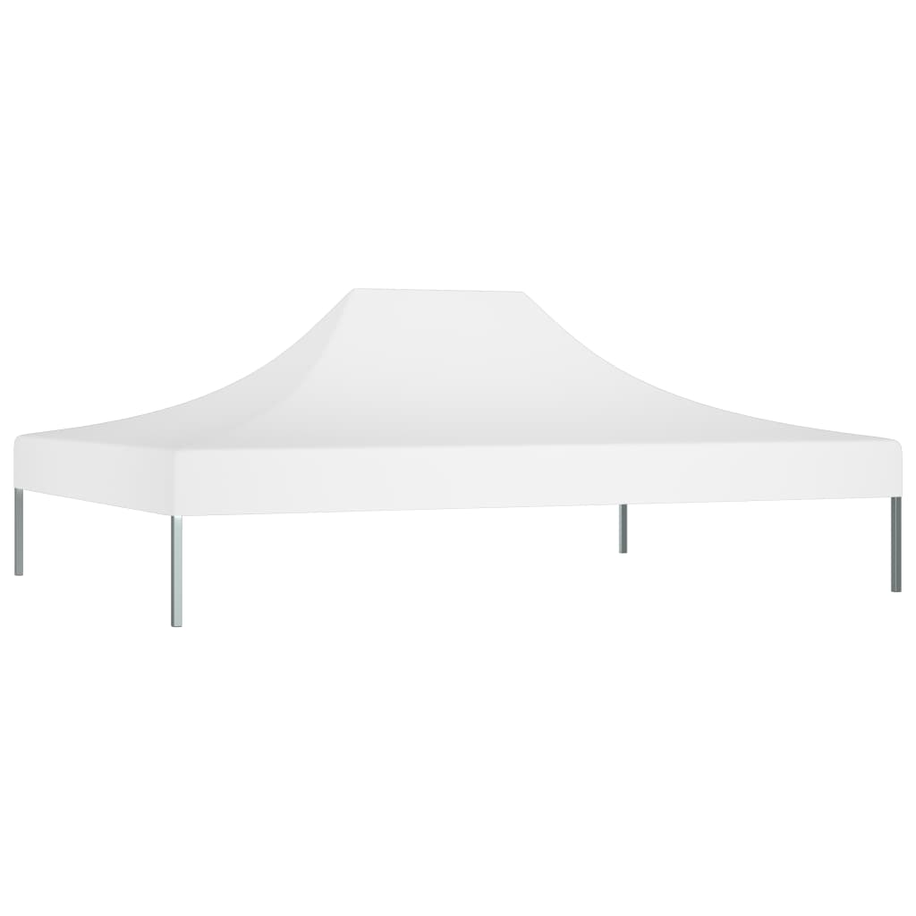 Tetto per Tendone per Feste 4,5x3 m Bianco 270 g/m²