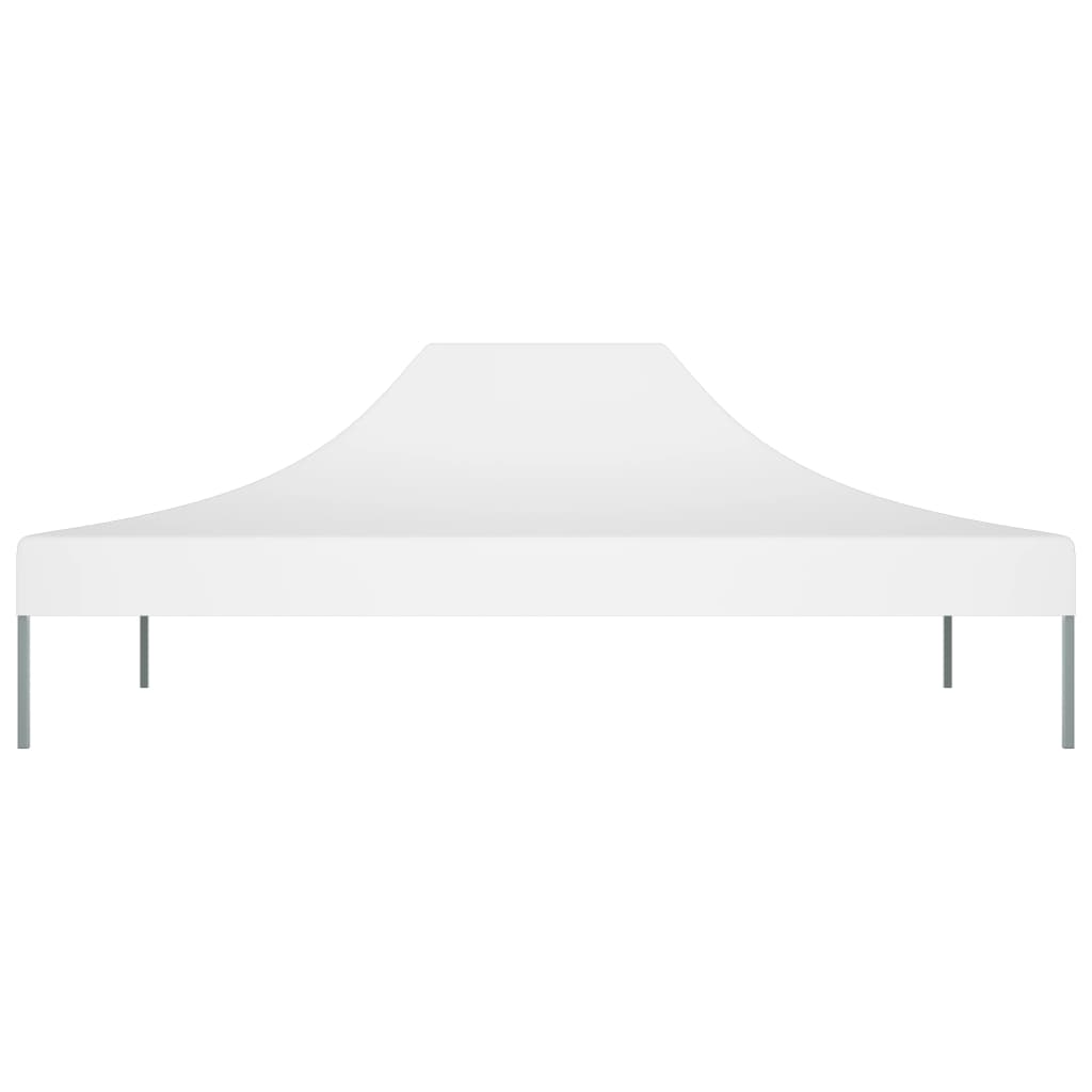 Tetto per Tendone per Feste 4,5x3 m Bianco 270 g/m²
