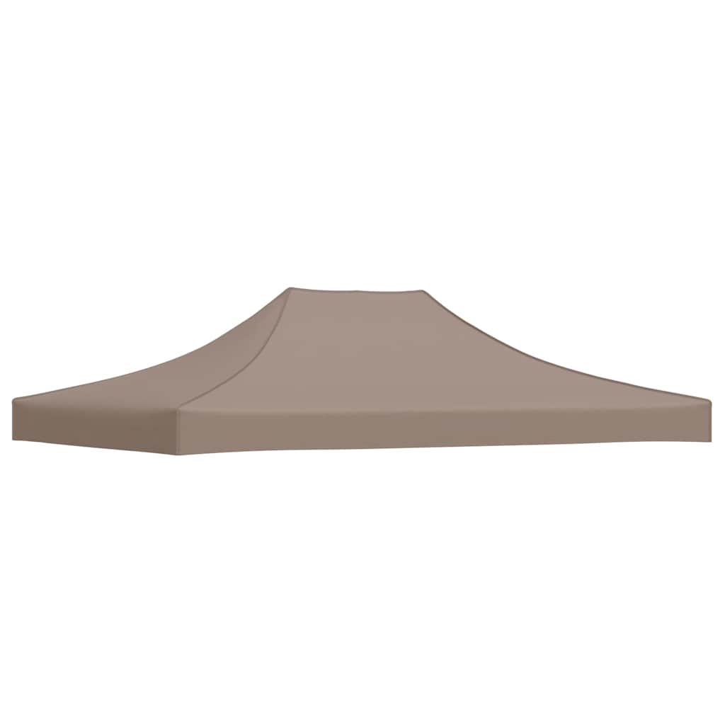 Tetto per Tendone per Feste 4,5x3 m Grigio Talpa 270 g/m²