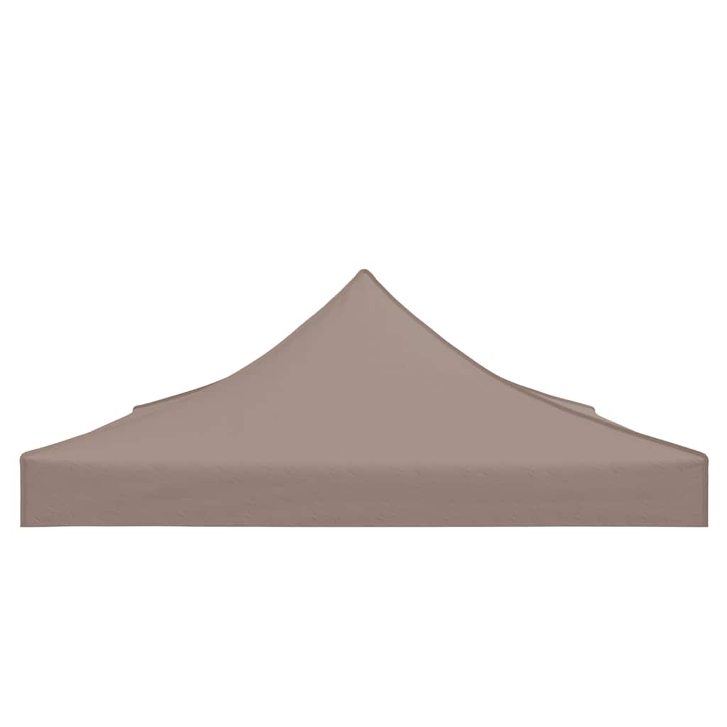 Tetto per Tendone per Feste 4,5x3 m Grigio Talpa 270 g/m²