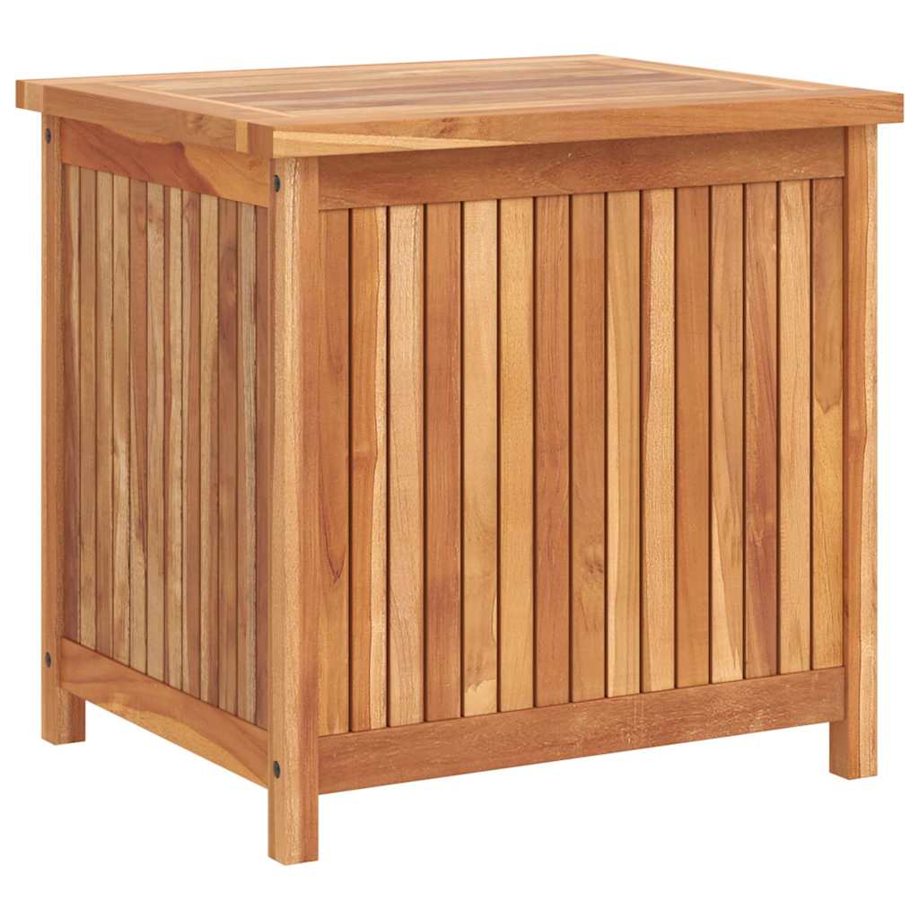 Baule da Giardino 60x50x58 cm in Legno Massello di Teak