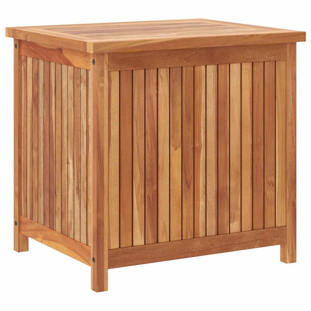 Baule da Giardino 60x50x58 cm in Legno Massello di Teak