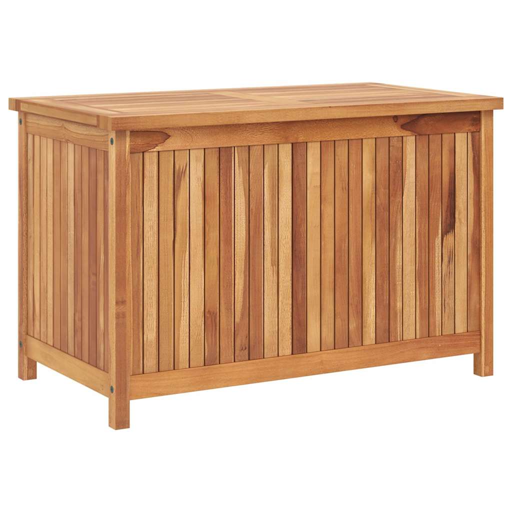 Baule da Giardino 90x50x58 cm in Legno Massello di Teak