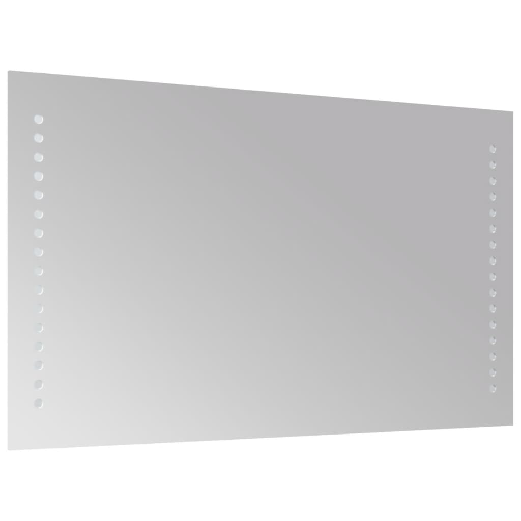 Specchio da Bagno con Luci LED 30x50 cm