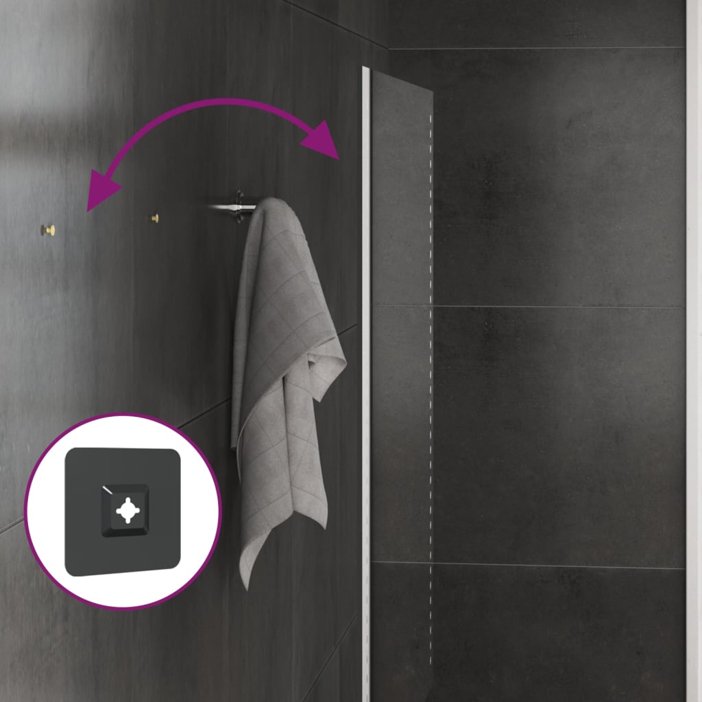 Specchio da Bagno con Luci LED 40x60 cm