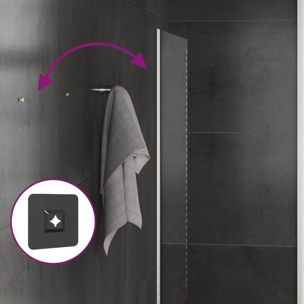 Specchio da Bagno con Luci LED 40x70 cm
